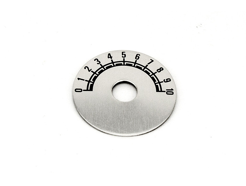Copriquadrante rotondo autoadesivo in alluminio 220100