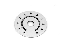 Round aluminum self adhesive dial cover 220105