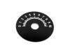 Façade autocollante ronde en aluminium pour cadran 220106