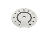 Carátula autoadhesiva de aluminio redonda para dial 220109