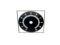 Square aluminum self adhesive dial cover 220211