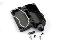 Boîte en plastique avec presse-étoupe et protection IP pour appareils électroniques PB242