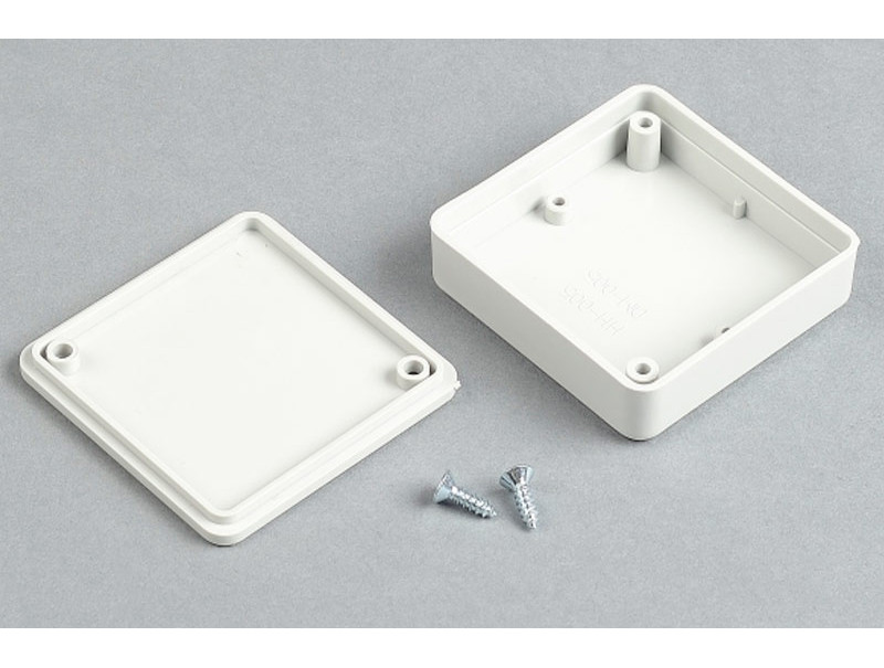 Boîte carrée en plastique pour capteurs électroniques PH005