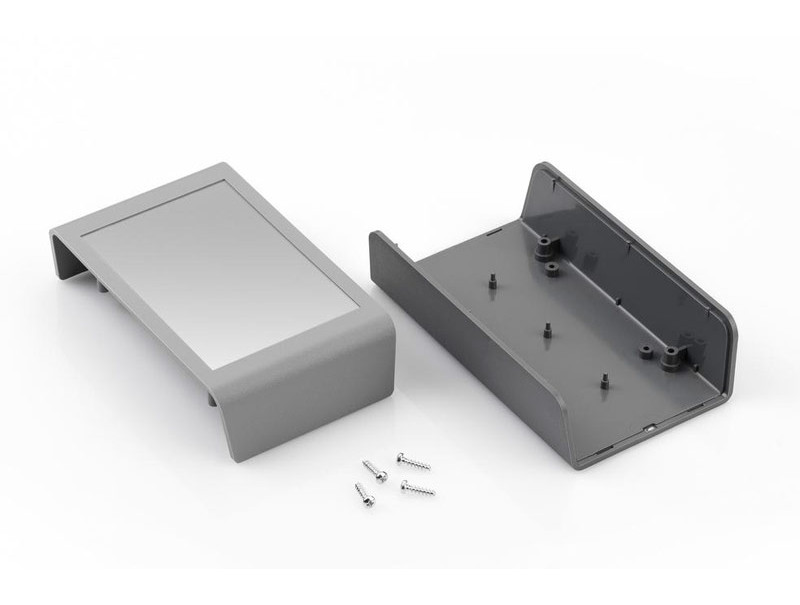 Boîte en plastique incurvée pour appareils électroniques PH023