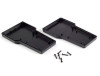 Caja de plástico de mano con agarre manual para dispositivos electrónicos PH097