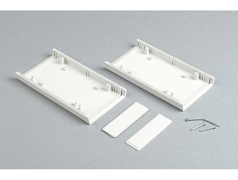 Boîtier de bureau en plastique avec panneau amovible pour appareils électroniques PH8080