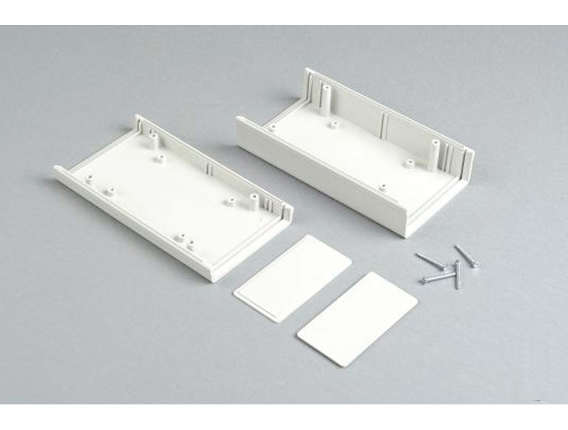 Boîtier de bureau en plastique avec panneau amovible pour appareils électroniques PH8082
