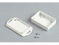 Boîte murale en plastique avec ailettes pour appareils électroniques PM003