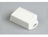Caja de plástico de pared con aletas para dispostivos electrónicos PM004