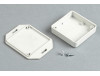 Caja de plástico de pared con aletas para dispostivos electrónicos PM005