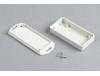 Caja de plástico de pared con aletas para dispostivos electrónicos PM008