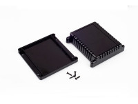 Boîtier en plastique à paroi carrée avec ailettes pour capteurs électroniques PM047