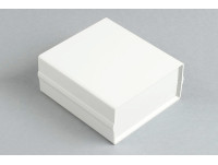 Boîtier de bureau en plastique avec panneau amovible pour appareils électroniques PT0808