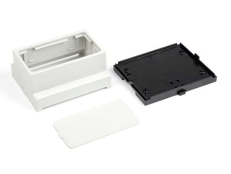 Boîte en plastique pour rail DIN pour appareils électroniques PT106