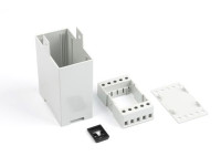 Boîte en plastique pour rail DIN pour appareils électroniques PT125