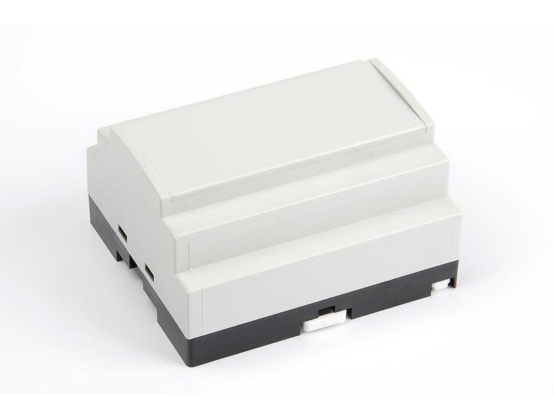Boîte en plastique pour rail DIN pour appareils électroniques PT206