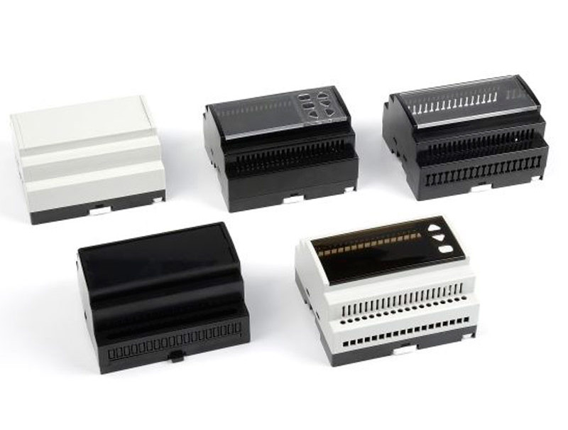 DIN Rail Plastic Enclosure For Electronic Devices PT206 DIN Rail Plastic Enclosure For Electronic Devices PT206