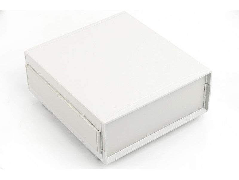 Boîtier de bureau en plastique avec panneau amovible pour appareils électroniques PT320