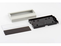 Boîte en plastique pour rail DIN pour appareils électroniques PT509
