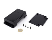 Wall mounted plastic enclosure with flanges for electronic devices PP69