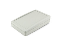 Boîte en plastique portative à couvercle incliné pour appareils électroniques PP81