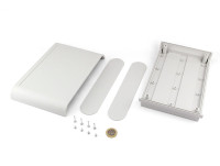 Boîte de bureau en plastique avec façade amovible pour appareils électroniques PP84