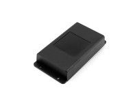 Wall mounted plastic enclosure with flanges for electronic devices PP90