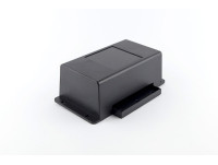 Wall mounted plastic enclosure with flanges for electronic devices PP92