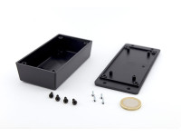 Boîtier mural en plastique avec ailettes pour appareils électroniques PP110