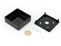 Wall mounted plastic enclosure for electronic devices PP117