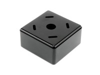 Wall mounted plastic enclosure for electronic devices PP117