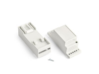 Boîte en plastique sur rail DIN pour appareils électroniques PT1202