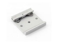 Accessoire de serrage sur rail DIN pour boîtier plastique PA114