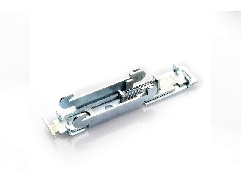 Accessoire de serrage sur rail DIN pour boîtier plastique PA115