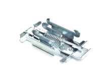 Accessoire de serrage sur rail DIN pour boîtier plastique PA117