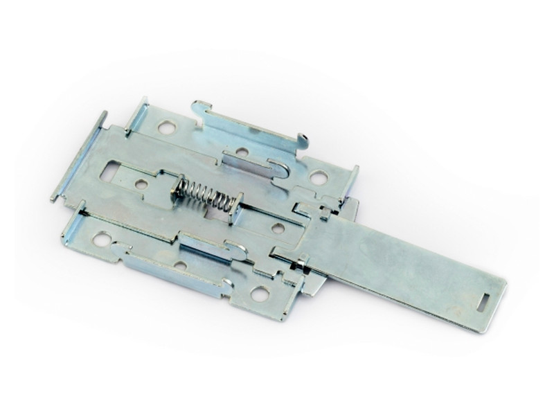 Accessoire de serrage sur rail DIN pour boîtier plastique PA122