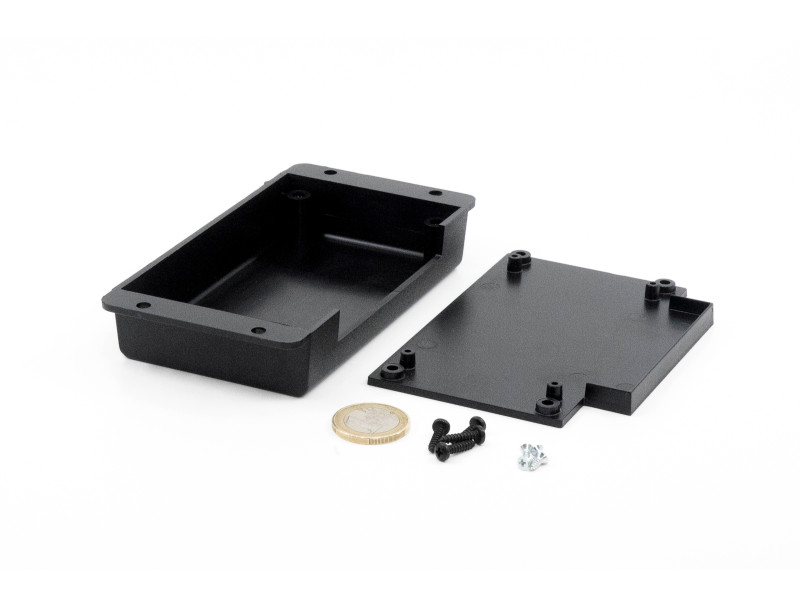 Boîtier mural en plastique avec ailettes pour appareils électroniques PP93