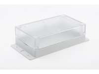 Boîte murale en plastique avec ailettes et protection IP pour appareils électroniques PP122