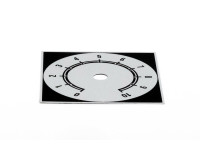 Couvercle de cadran autocollant carré en aluminium 220209