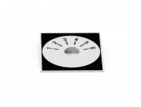 Square aluminum self adhesive dial cover 220306