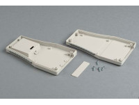 Boîte en plastique portative avec poignée pour appareils électroniques PH096