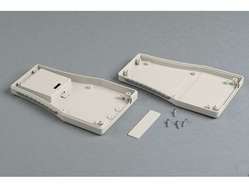 Boîte en plastique portative avec poignée pour appareils électroniques PH096