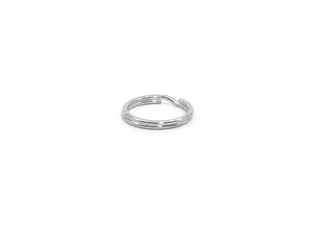 Nickel-plated steel keyring accessory for remote control enclosures T1