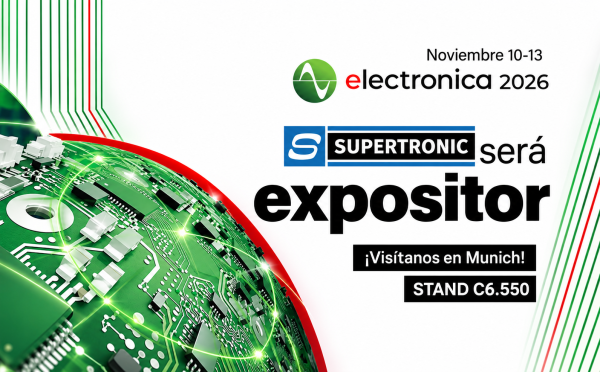 Supertronic sera présent à electronica 2026 ! Rendez-vous à Munich!